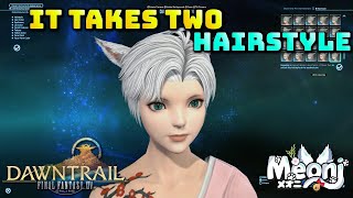 FFXIV It Takes Two  New Hairstyle  Quick Look [upl. by Jackson]