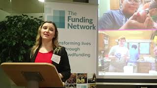 Caxton Youth Organisation pitching at TFN London January 2019 [upl. by Lohcin638]