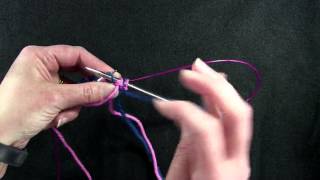 Braided Caston  Tutorial  Knitting Blooms [upl. by Rocker]