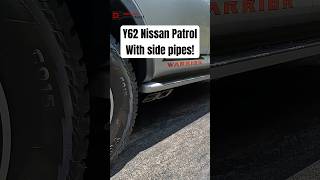 2024 Nissan Patrol Warrior Sideexit exhaust y62 volumeup [upl. by Senn]