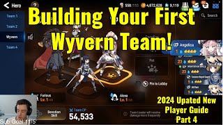 Epic Seven  Prepping Your First Wyvern Team  2024 Updated New Player Guide Part 4 [upl. by Ayamahs]