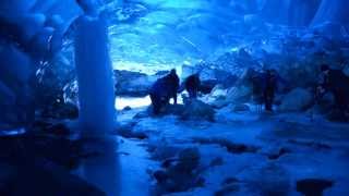 Mendenhall Glacier Ice Cave  Juneau Alaska  Wintertime [upl. by Wootan]