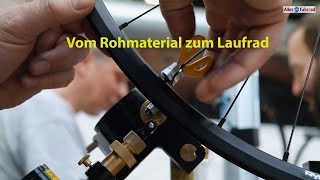 Die Kunst des Laufradbaus  von der Speiche zum Rad  Alles Fahrrad 33 [upl. by Nitsid275]