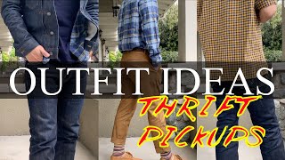 i wear what i like ep 1  how to style thrifted amp selvedge denim fits [upl. by Ylicic]