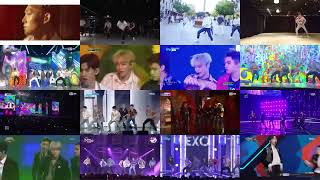 16 Video in 1 EXO Kokobop Live MuiltStage Original [upl. by Damian]