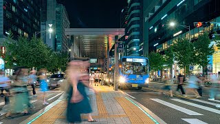 HDR Video Test with Nikon Z6III in Hongdae Street  Walking Tour Seoul 4K HDR [upl. by Stanfill]