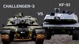 Challenger3 vs KF51 Panther How the New Challenger3 Tank could be more deadly [upl. by Okwu]