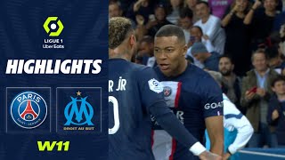 PARIS SAINTGERMAIN  OLYMPIQUE DE MARSEILLE 1  0  Highlights  PSG  OM  20222023 [upl. by Bathsheeb916]