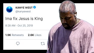 KANYE REMADE JESUS IS KING [upl. by Atnes497]