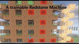 Minecraft io Redstone Minecraft trainable redstone machine173 [upl. by Duntson]