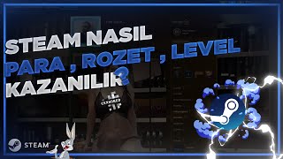 Steam Nasıl Para Kazanılır  Nasıl Bakiye Yükseltilir  STEAM PARA KAZANMA VE DAHA FAZLASI [upl. by Livvy]