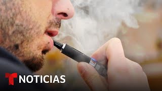 Crece uso de cigarros electrónicos para consumir marihuana  Noticias Telemundo [upl. by Lomax]