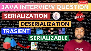 🔥 How to serialize objects and save to file  Deserialization  Transient  Serialization  Hindi [upl. by Crane]