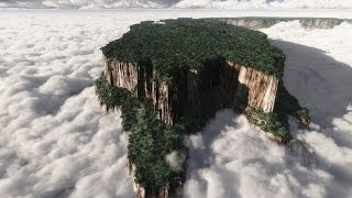 Mount Roraima Lost World Jurassic Park Spectacular Flora And Fauna And Sceneries In South America [upl. by Nashner]