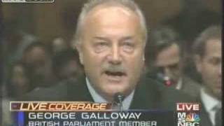 US Senate owned by George Galloway [upl. by Evyn]