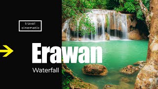 Erawan Waterfall Kanchanaburi Thailand Travel Cinematic [upl. by Parthinia853]