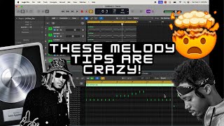 3 TIPS FOR MAKING TRAP MELODIES IN LOGIC PRO X  MUST WATCH [upl. by Flora810]