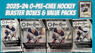 202324 OPeeChee Hockey Blaster Box amp Value Packs 🏒 Conner Bedard Rookie Cards 🥅 [upl. by Delora]