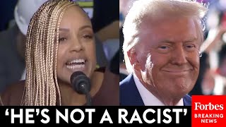 JUST IN Jim Brown’s Daughter Kimberly Urges Black Voters To Back Trump At Rally In Pittsburgh PA [upl. by Woods]