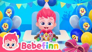 🥳🎂 Happy Birthday Bebefinn  EP33  Birthday Song for Kids  Nursery Rhymes amp Kids Songs [upl. by Einahpad]