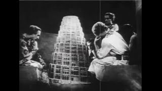 Metropolis 1927 Tower Of Babel Scene 16mm with Music [upl. by Dempster]