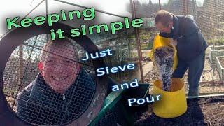 Making Potting Compost  Fruit Cage Details [upl. by Gilligan356]