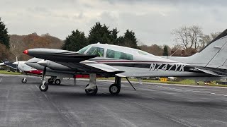 Plane spotting at Elstree Aerodrome aviationspotter piperpa28 elstreeaerodrome flying [upl. by Maire]