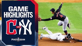 Guardians vs Yankees ALCS Game 1 Highlights 101424  MLB Highlights [upl. by Nnayrb]