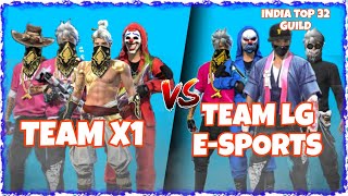 TEAM X1 VS INDIA TOP 32 GUILD ☠ [upl. by Annunciata]