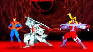 Marvel VS Capcom 2  Omega RedSpiderManSilver Samurai  Expert Difficulty Playthrough [upl. by Natiha947]