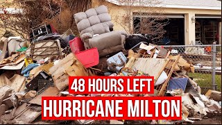 This is CATASTROPHIC HURRICANE MILTON will blow all this trash away [upl. by Eybba]