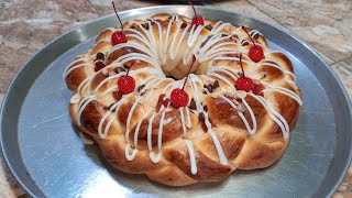 Rosca de reyes pan navideño en vivo [upl. by Aramak]