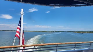 Cape May Lewes Ferry headed to delaware 061224 [upl. by Cad]