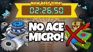 BTD6 Race Tutorial  quotUnderground Ravequot in 022650 with Written GuideNo Ace Micro [upl. by Delainey751]