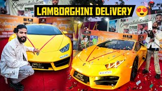 Finally Apni New Supercar Lamborghini Huracan LP580 Ki Delivery Hohi Gayi 😍 [upl. by Feliks]