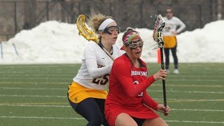 Marquette Womens Lacrosse 2015 Preview Goslees USA Experience to Set Tone [upl. by Neerhtak]