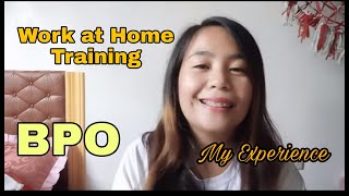 My Work At Home Training Experience at Alorica  ❤️ Computer is Company Provided [upl. by Dustin579]