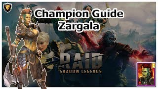 RAID Shadow Legends  Champion Guide  Zargala [upl. by Neiman271]