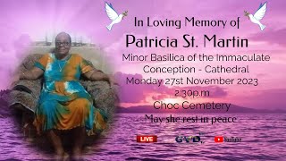 In Loving Memory of Patricia St Martin [upl. by Naitsirt]