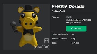 NUEVO GOLDEN FREDDY GRATIS EN ROBLOX [upl. by Swanhildas]