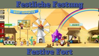 Festliche Festung  Festive Fort  Christmas 2021  Weihnachten 2021  DIGGYS ADVENTURE [upl. by Eilla]