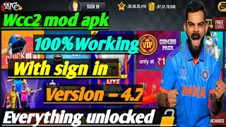 Wcc2 mod apk  Wcc2 mod apk unlocked everything 🔓🔓 [upl. by Gee]