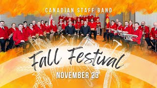 Canadian Staff Band Fall Festival 2024 [upl. by Ha]