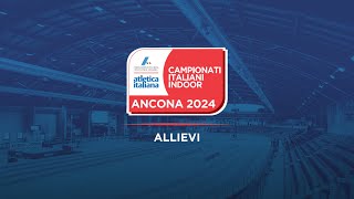 Ancona 2024  Campionati Italiani Allievi indoor  sabato pomeriggio [upl. by Epillihp]