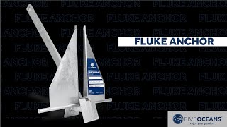 Fluke Anchor Hot Dipped Galvanized Steel BY FIVE OCEANS [upl. by Kingsly]