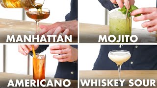 How To Mix Every Cocktail  Method Mastery  Epicurious [upl. by Amle9]