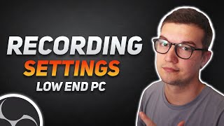 BEST OBS Recording Settings For LOW END PC 2024 NO LAG [upl. by Shaner616]