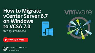 How to Migration vCenter Server 67 on Windows to VCSA 70 vCenterServerMigration vCSA7 [upl. by Huntington]