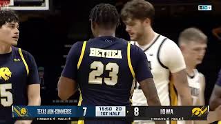 Texas AampM Commerce vs Iowa  College Men Basketball Nov 42024 [upl. by Eilyab]