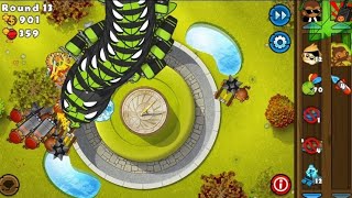 How to beat NO ESCAPE in BTD 5 NAPS and without Monkey Labs [upl. by Llerrem831]